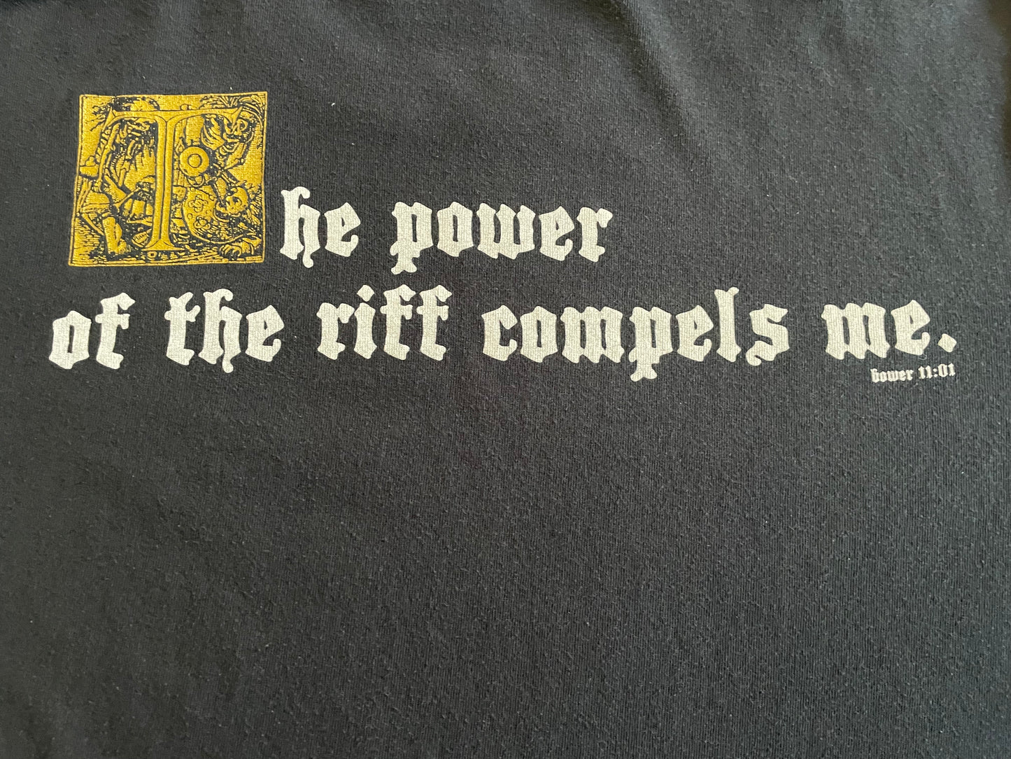 Down - The Power Of The Riff Compels Me - Original 2012 t-shirt