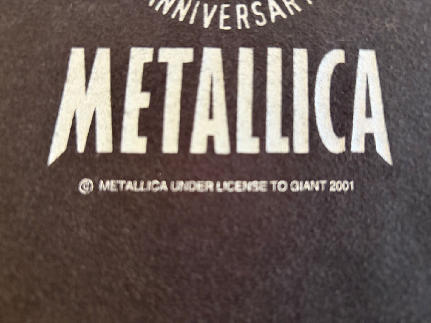 Metallica - 20th Anniversary 1981-2001 - Original vintage t-shirt