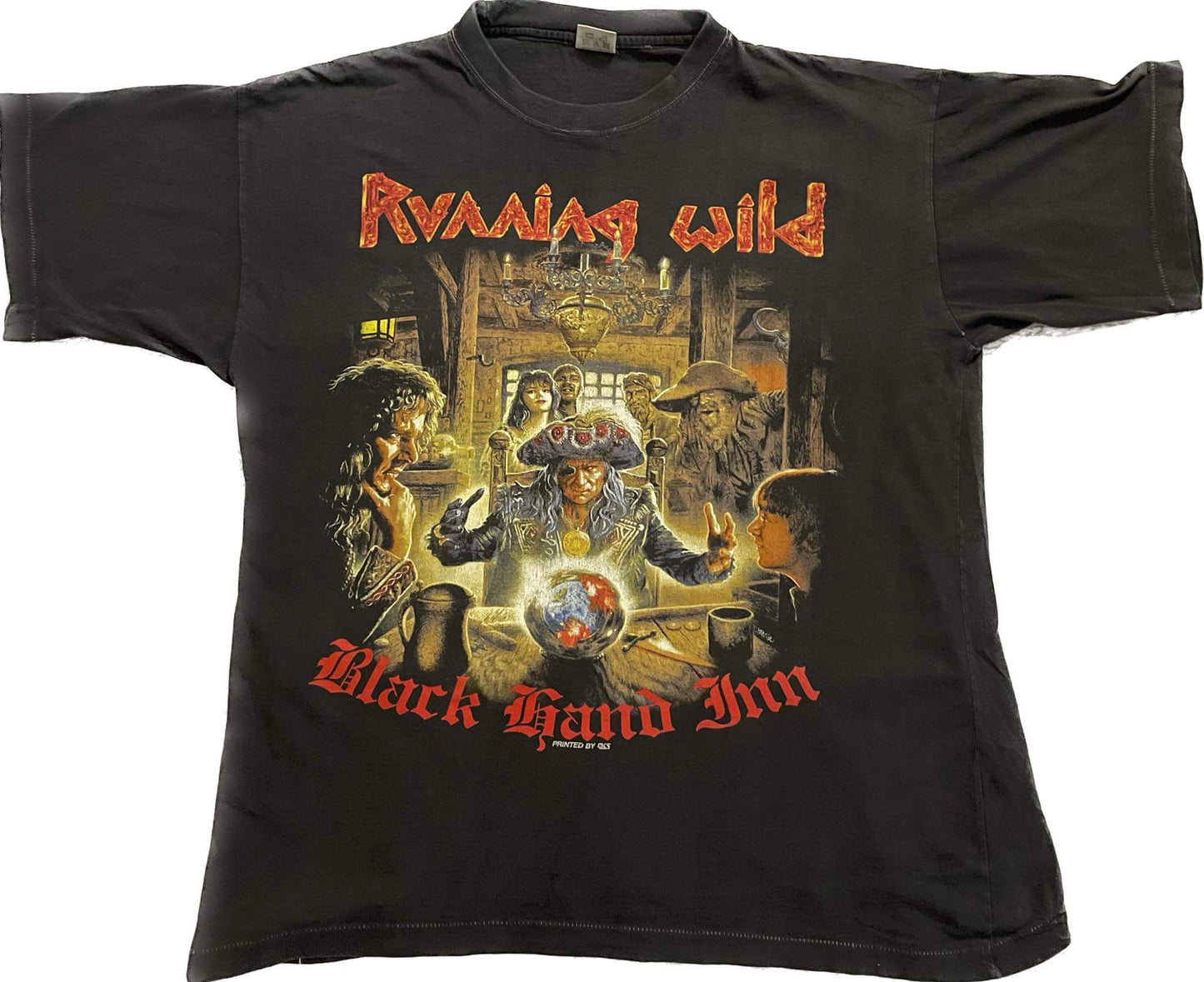 Running Wild - Black Hand Inn - Original Vintage 1994 t-shirt