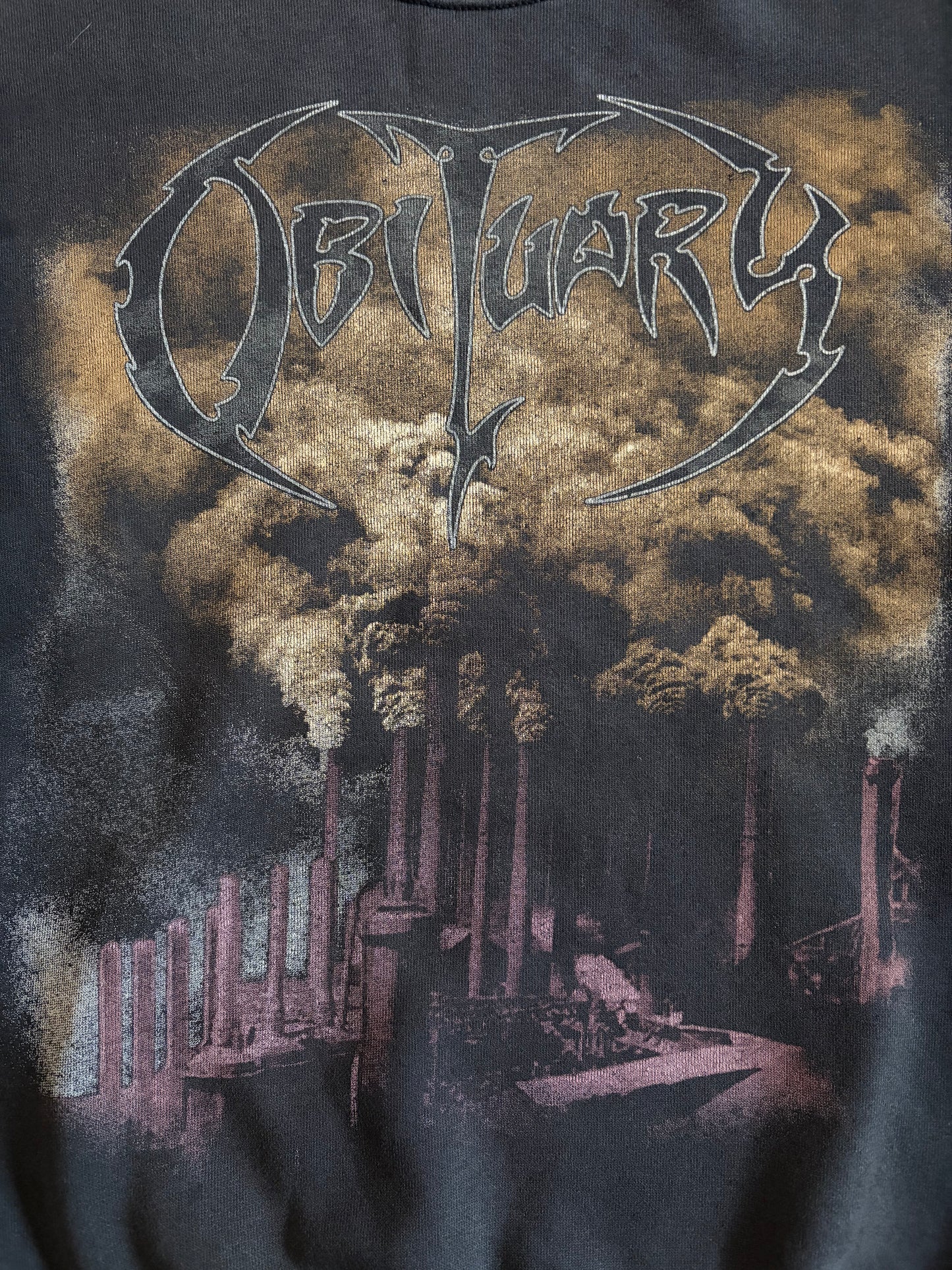 Obituary - World Demise / European Tour 1994 - Vintage Crewneck Sweater