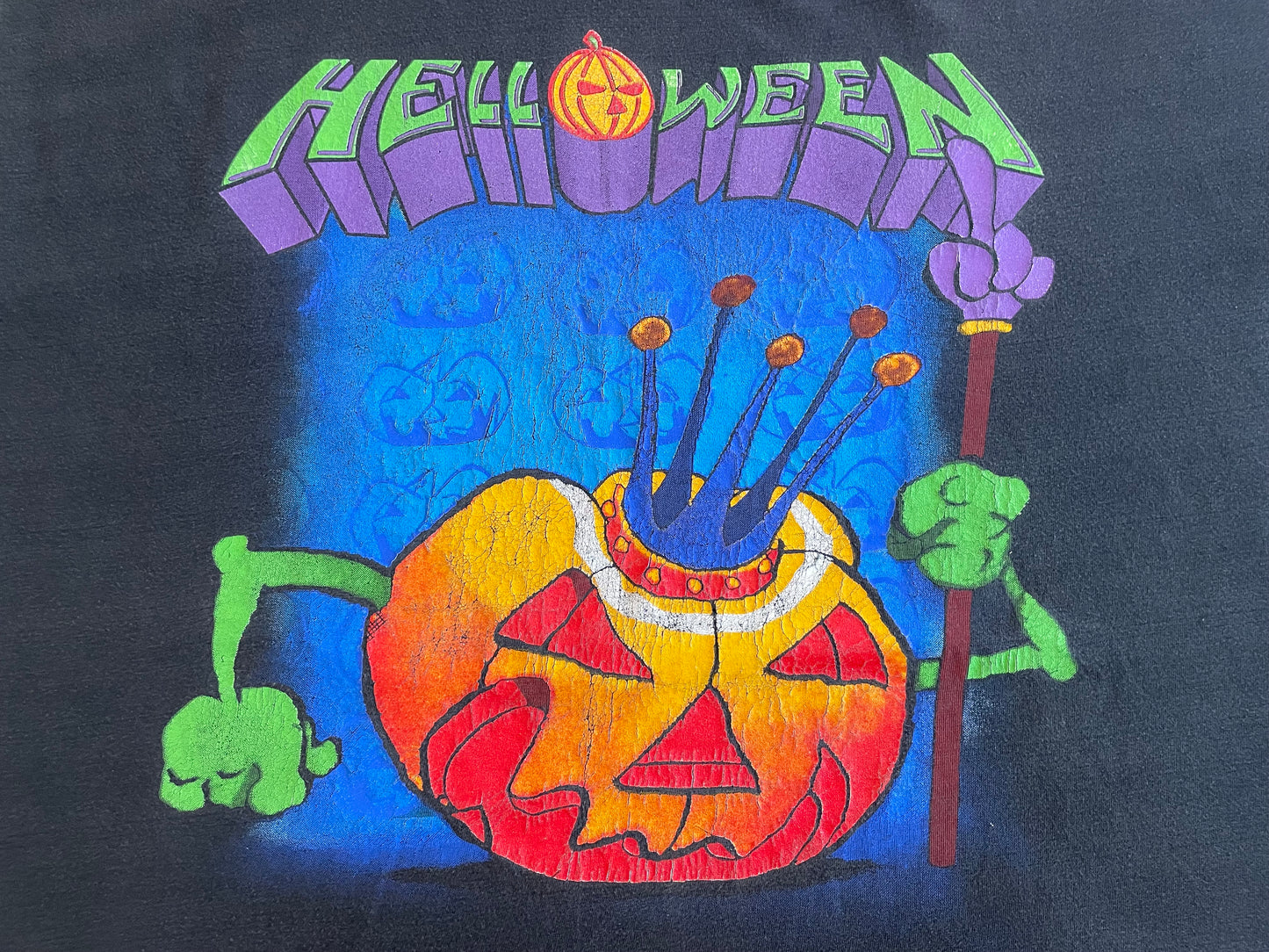 Helloween - Number One / Super Rock 1992 Mannheim - Original Vintage t-shirt