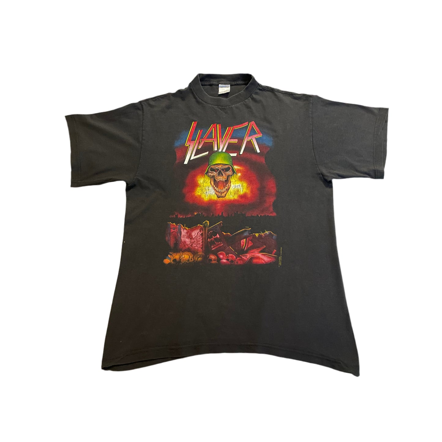 Slayer - Original Vintage 1994 European Tour Shirt