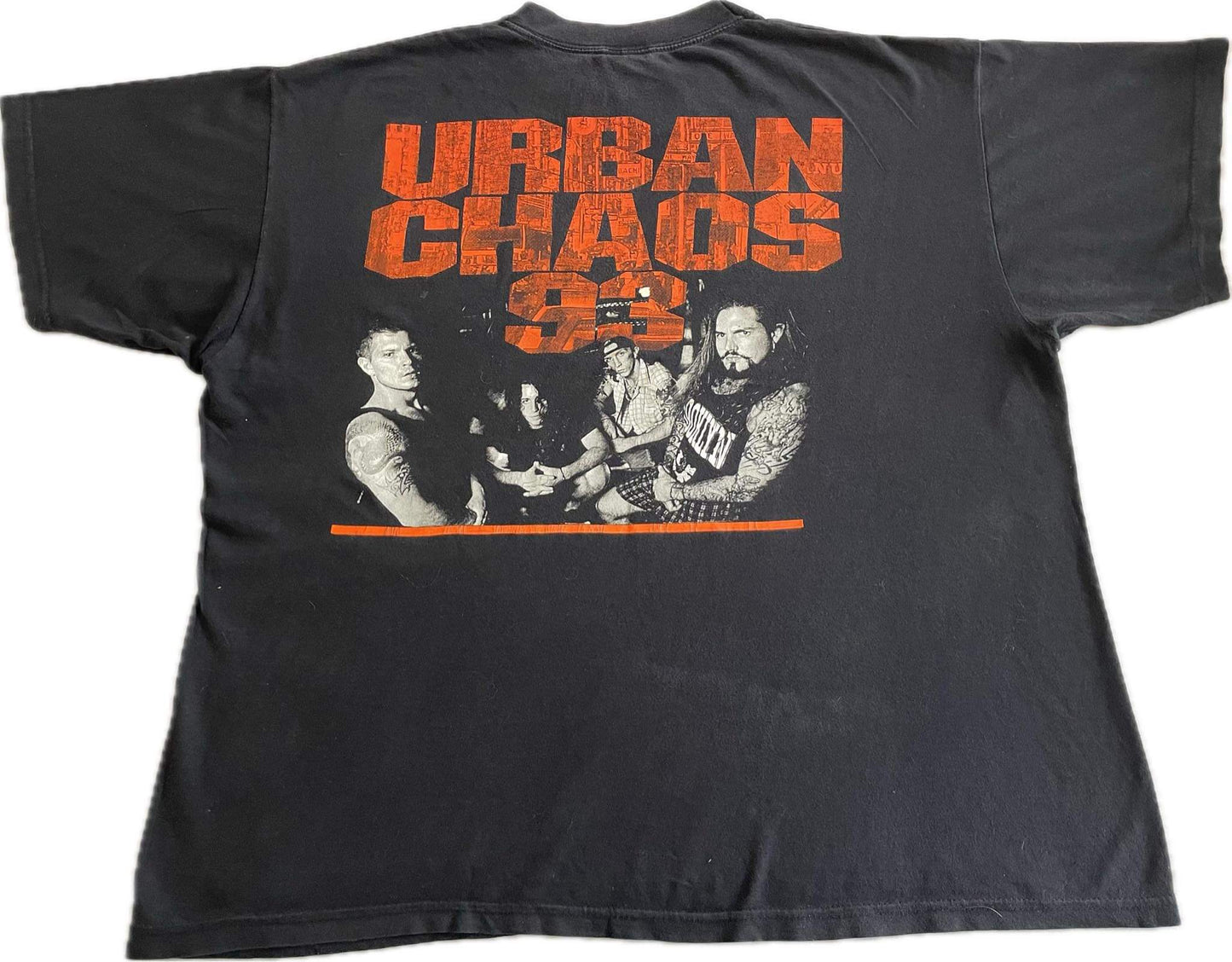 Biohazard - Urban Chaos ‘93 - Original Vintage t-shirt