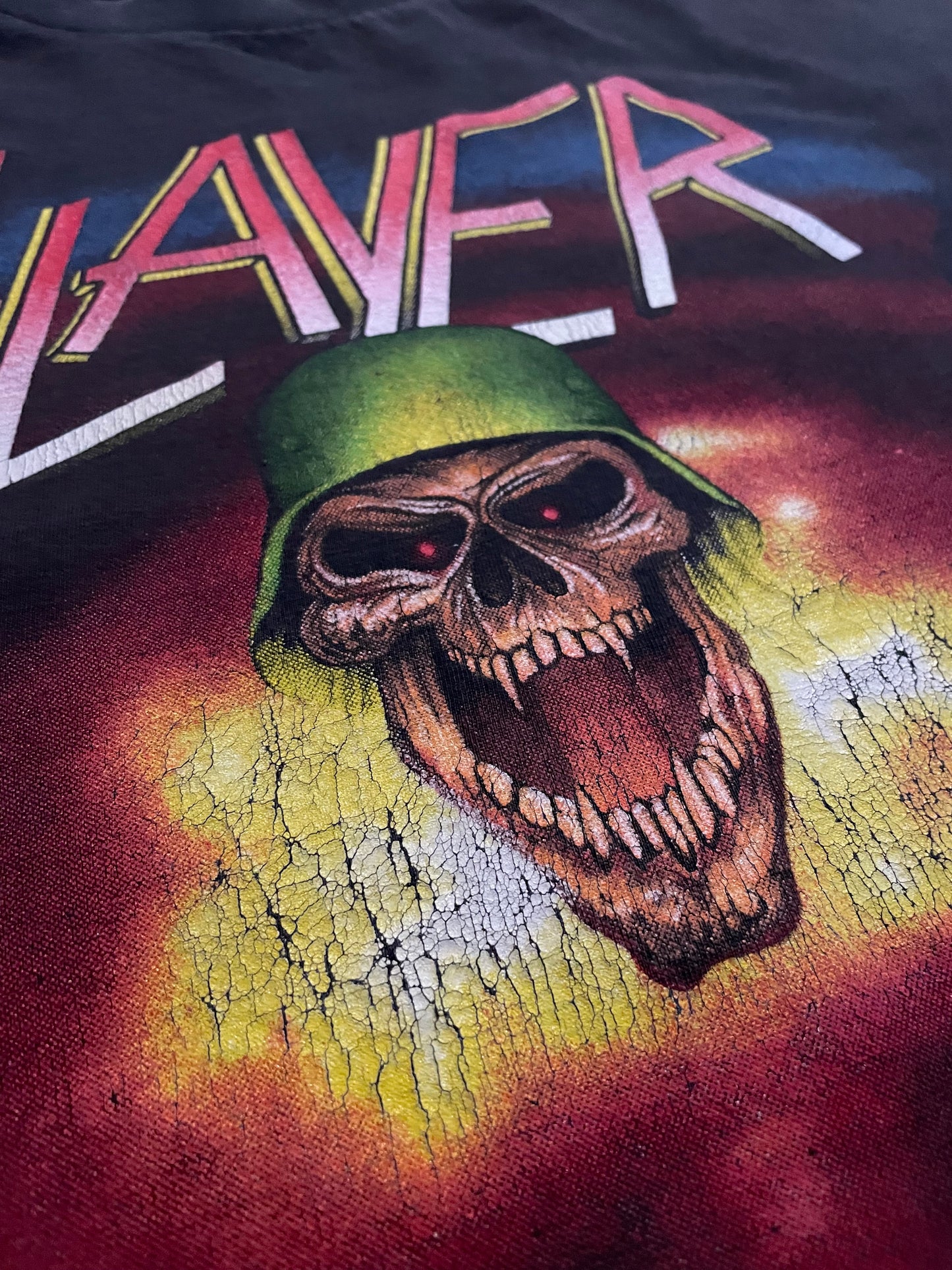 Slayer - Original Vintage 1994 European Tour Shirt