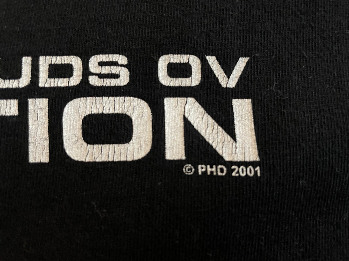 Zyklon - Blakk Klouds Ov Deztruction- Original Vintage 2001 t-shirt