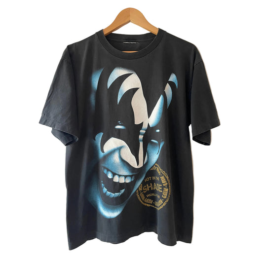Kiss - Hot In The Shade - Original Vintage 1990 t-shirt