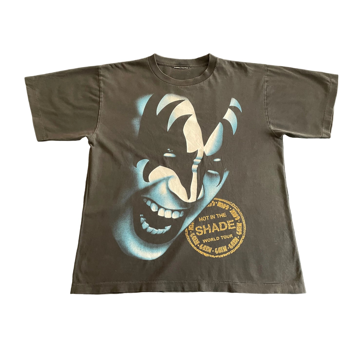 Kiss - Hot In The Shade - Original Vintage 1990 t-shirt