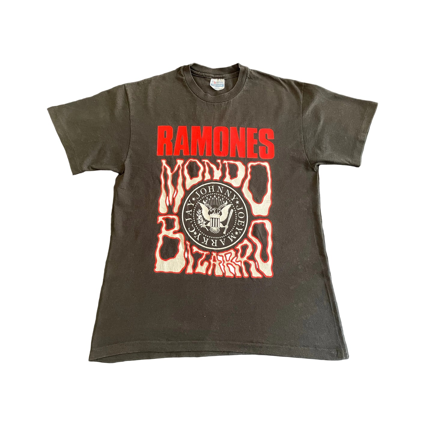 Ramones - Mondo Bizarro US Tour 1992 - Original Vintage T-Shirt