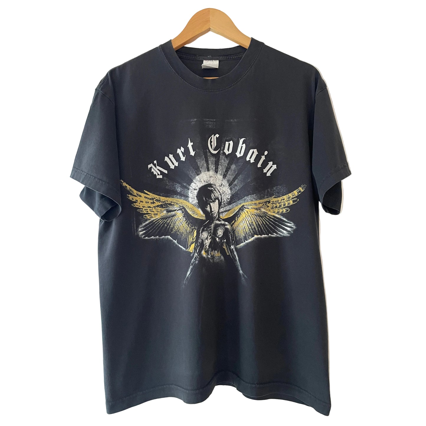 Kurt Cobain / Nirvana - Angel - Early ‘00’s Vintage t-shirt