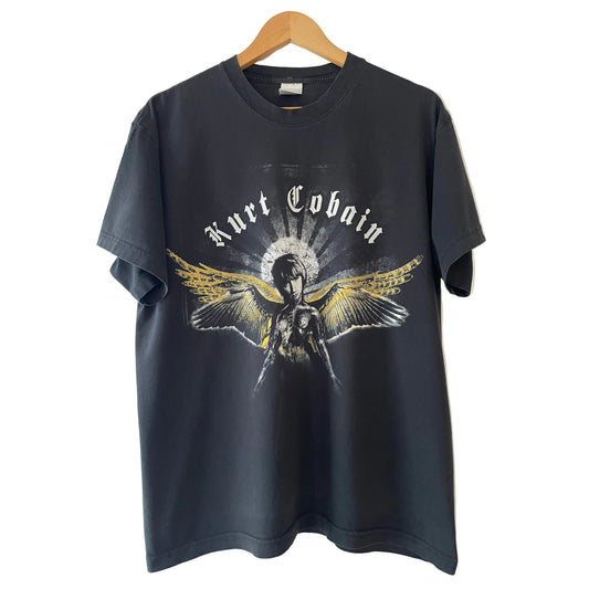 Kurt Cobain / Nirvana - Angel - Early ‘00’s Vintage t-shirt