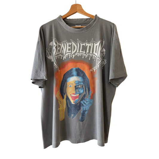 Benediction - Rotten Nun / European Tour 1995 - Original Vintage T-shirt