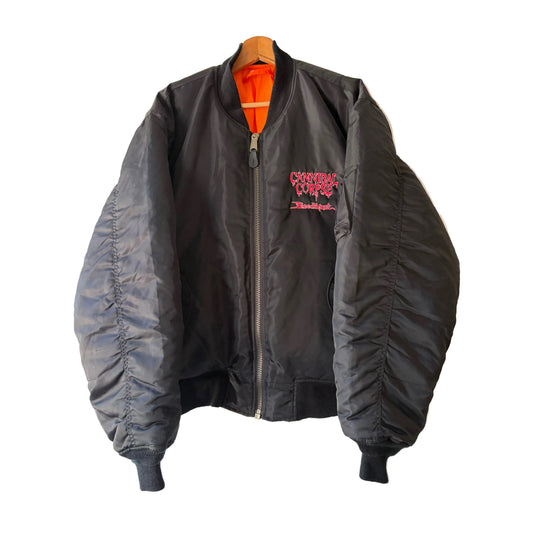 Cannibal Corpse - Bloodthirst - Original Vintage 1999 Promo Bomber Jacket