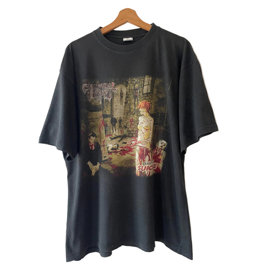 Cannibal Corpse - Gallery Of Suicide / European Tour 1998 - Original Vintage T-Shirt