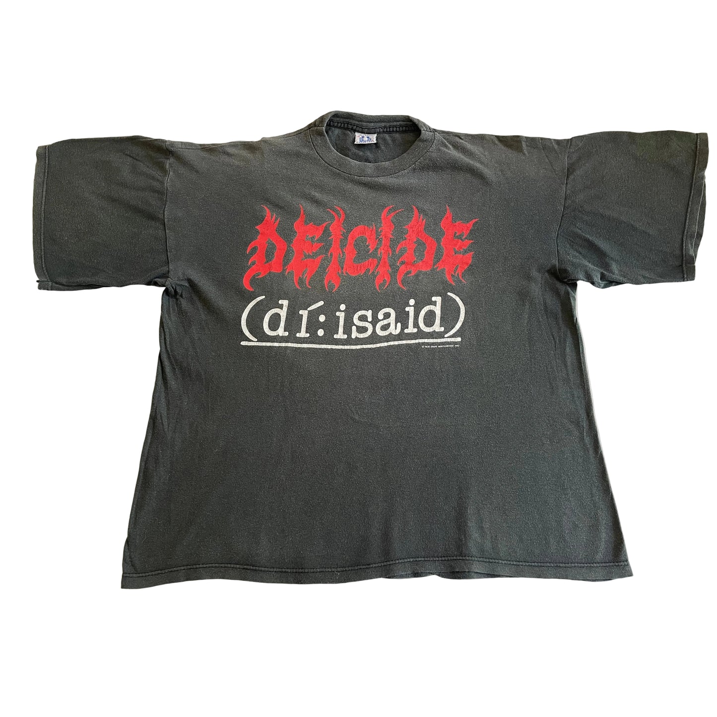 Deicide - To Kill God And All That Is Holy / European Tour 1993 - Original Vintage t-shirt
