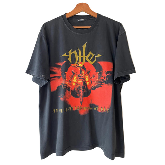 Nile - Annihilation Of The Wicked Tour 2005 - Original Vintage t-shirt