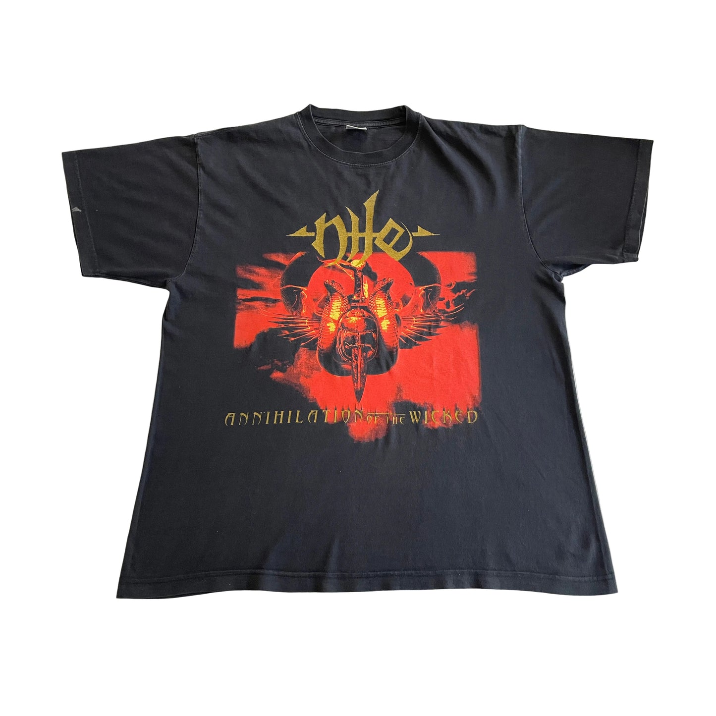 Nile - Annihilation Of The Wicked Tour 2005 - Original Vintage t-shirt