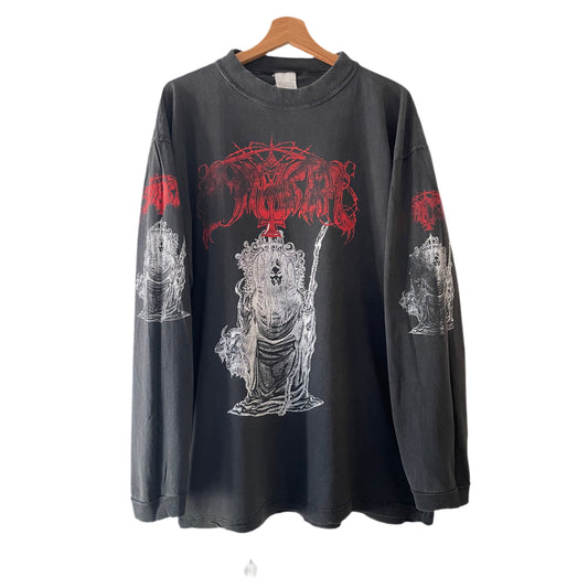 Immortal - Throne - Original Vintage early 90’s Longsleeve