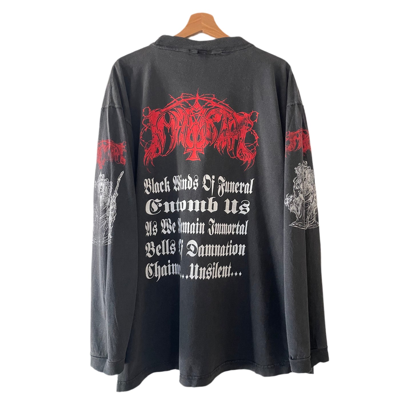 Immortal - Throne - Original Vintage early 90’s Longsleeve