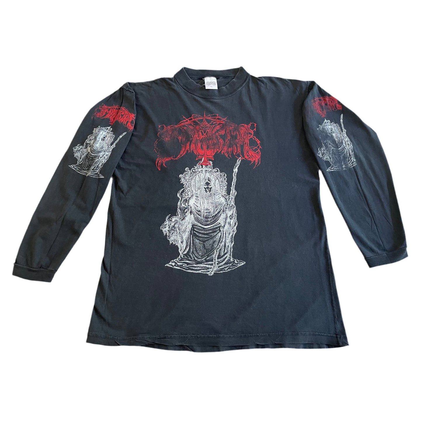 Immortal - Throne - Original Vintage early 90’s Longsleeve