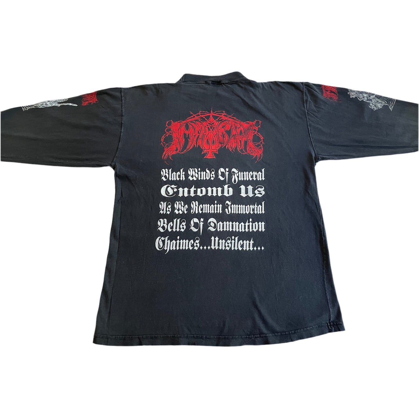 Immortal - Throne - Original Vintage early 90’s Longsleeve
