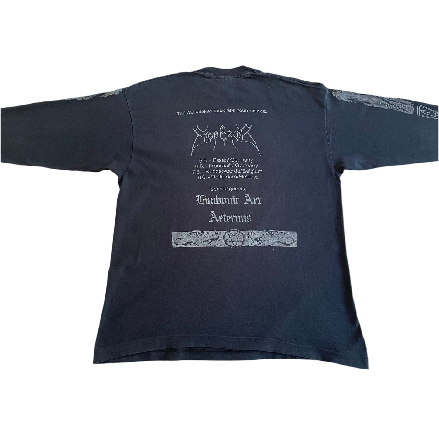 Emperor - European Conquest 1997 - Original Vintage Longsleeve