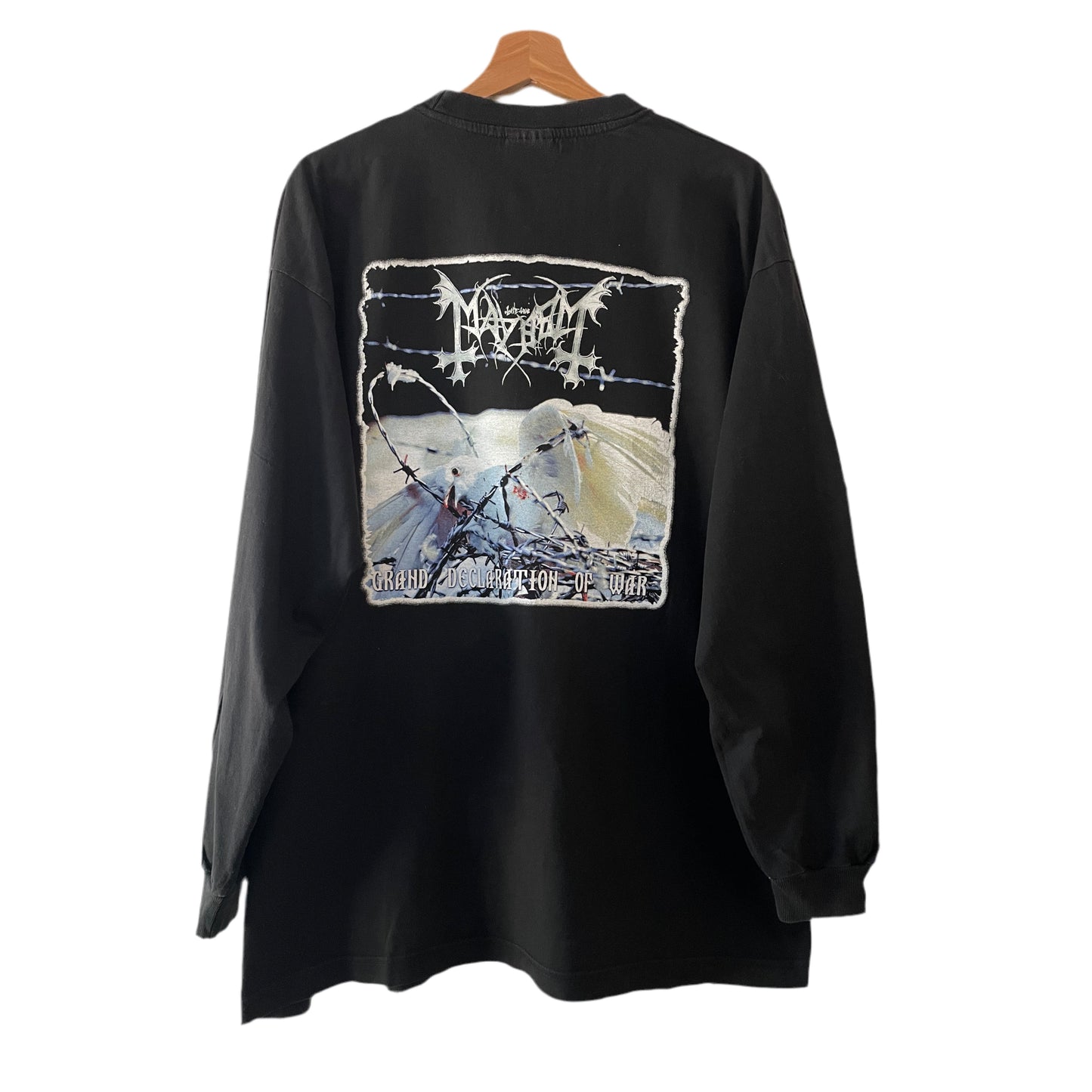Mayhem - Grand Declaration Of War - Original Vintage 2000 Longsleeve