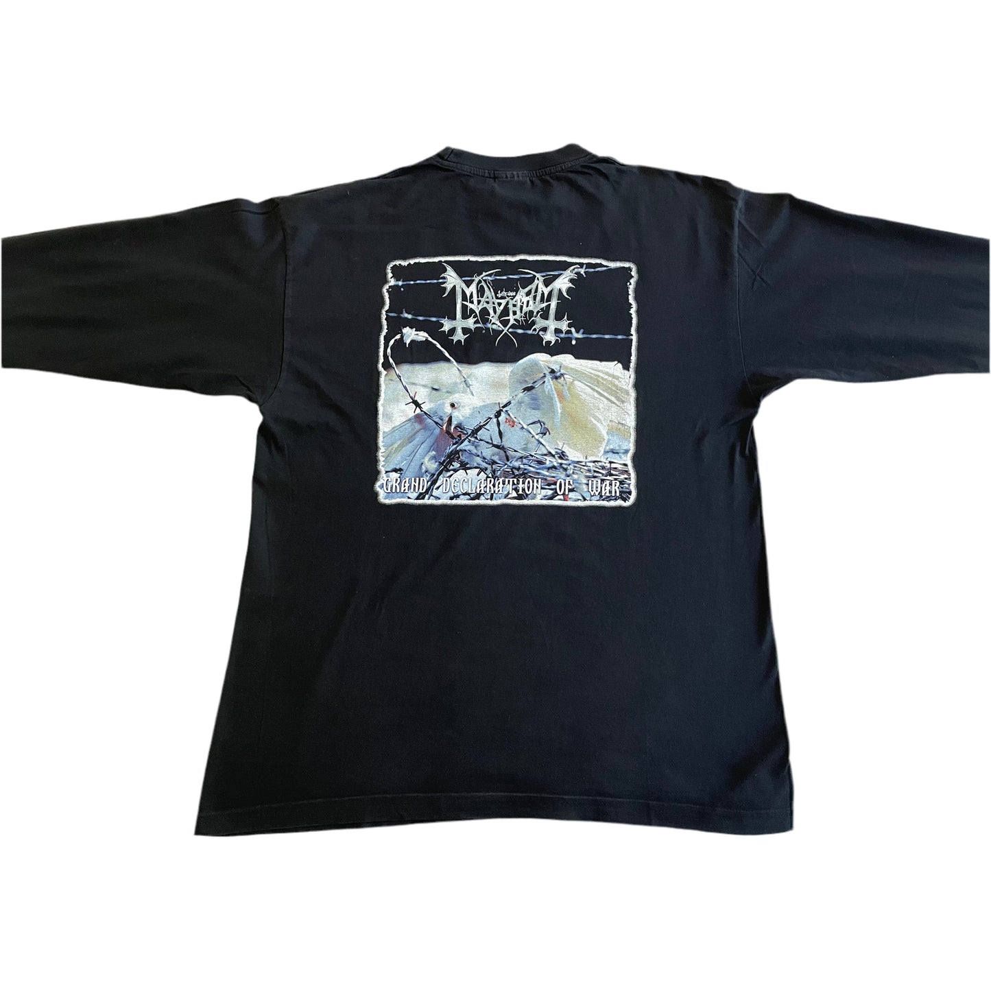 Mayhem - Grand Declaration Of War - Original Vintage 2000 Longsleeve