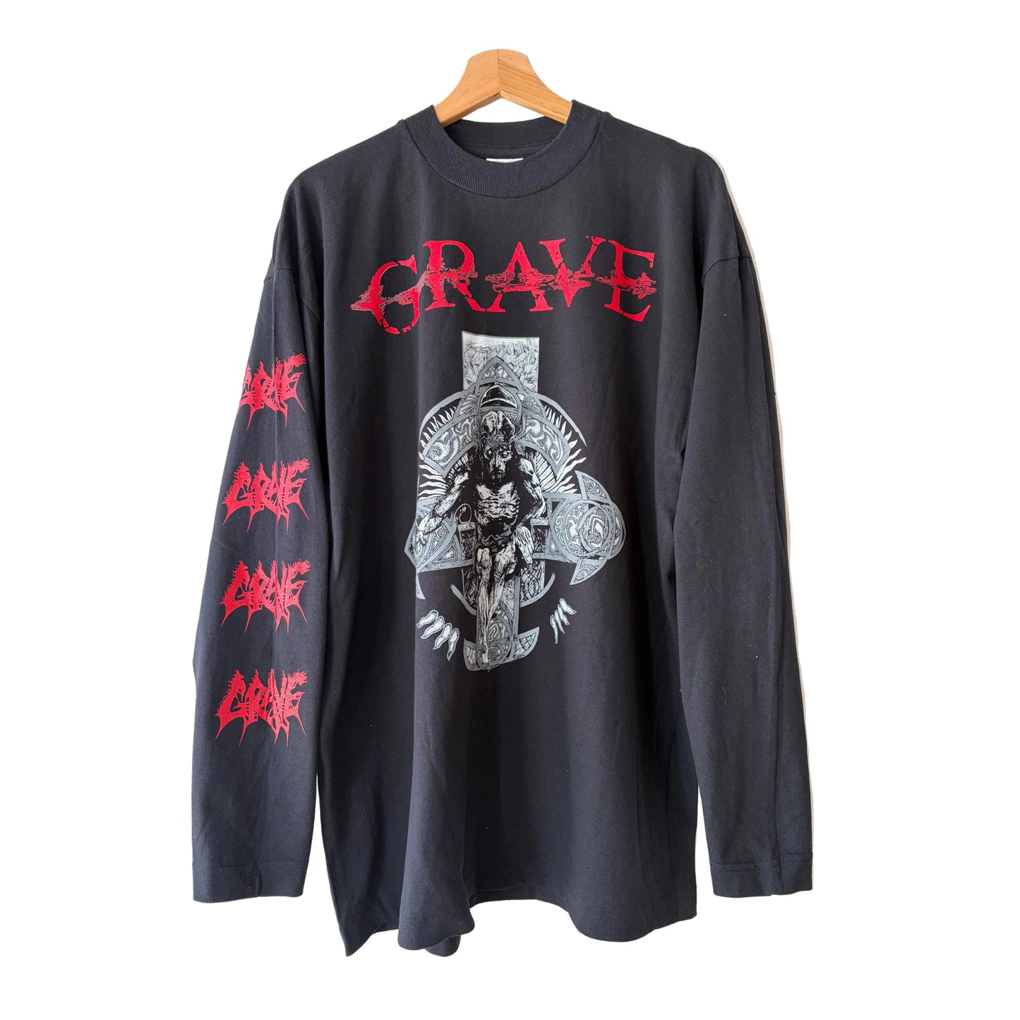 Grave - Soulless European Tour 1995 - Original Vintage Longsleeve