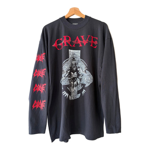 Grave - Soulless European Tour 1995 - Original Vintage Longsleeve