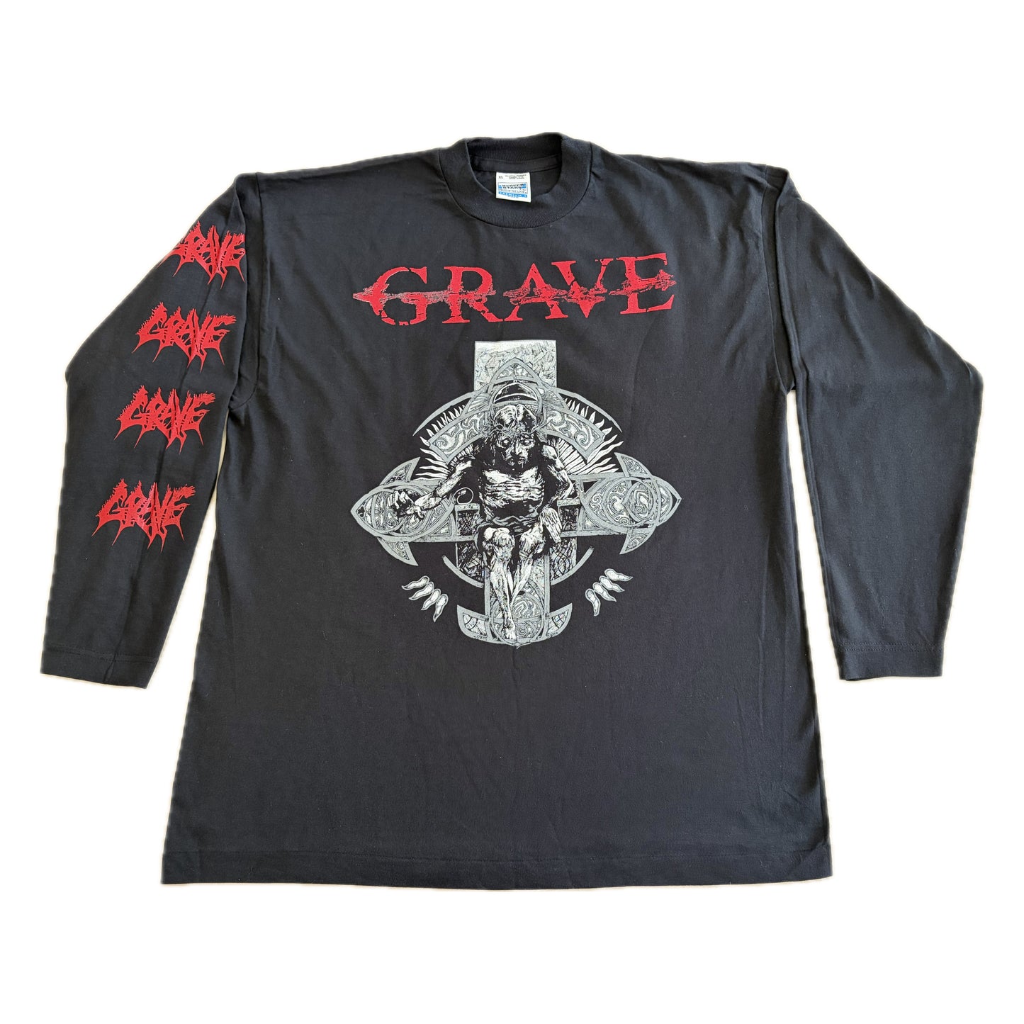 Grave - Soulless European Tour 1995 - Original Vintage Longsleeve