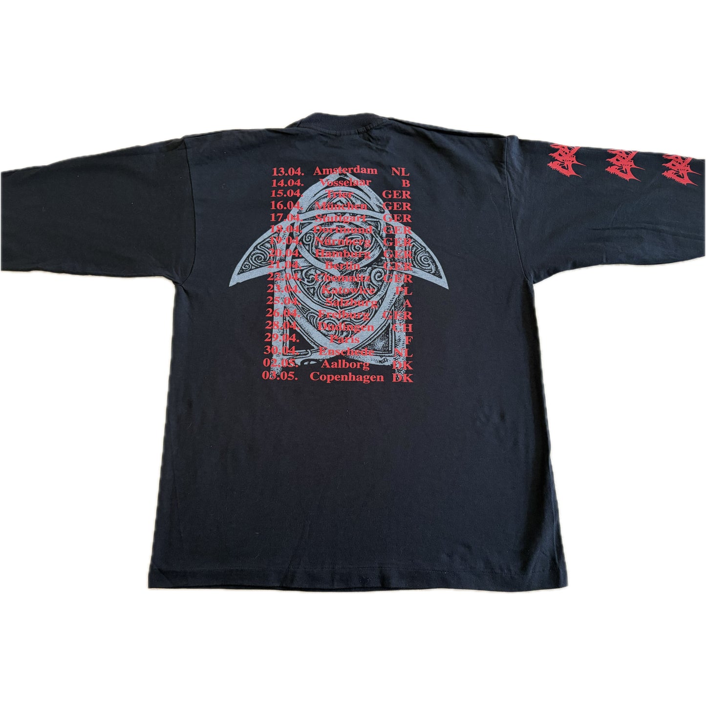 Grave - Soulless European Tour 1995 - Original Vintage Longsleeve
