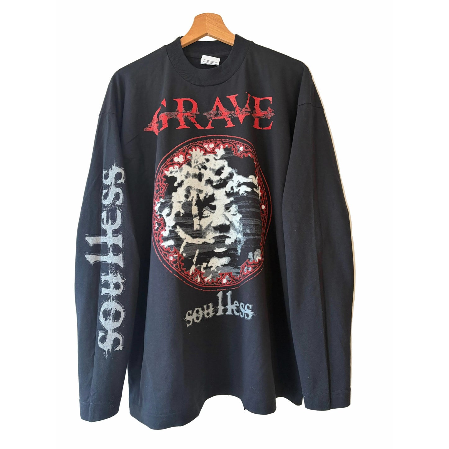 Grave - Soulless / European Tour 1995 - Original Vintage Longsleeve