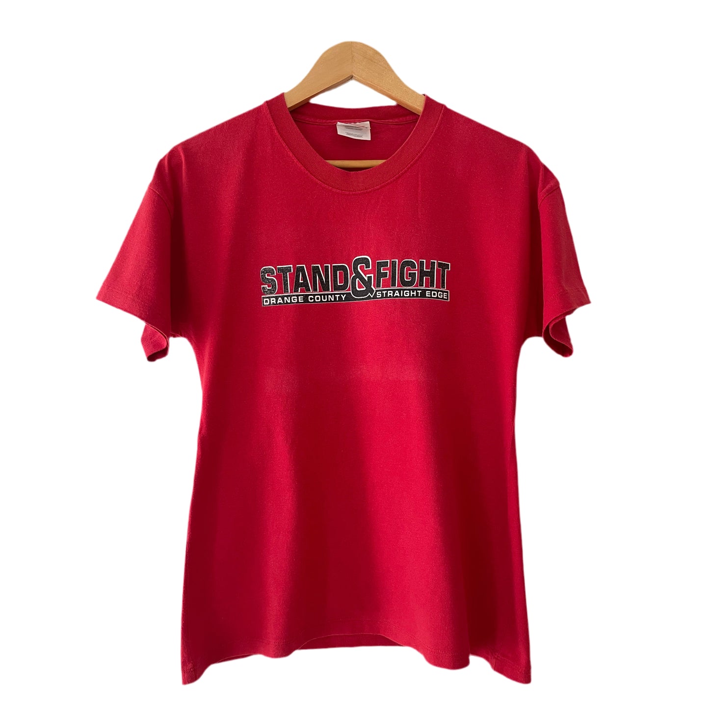 Stand & Fight - Orange County Straight Edge - Original Vintage ‘03 t-shirt