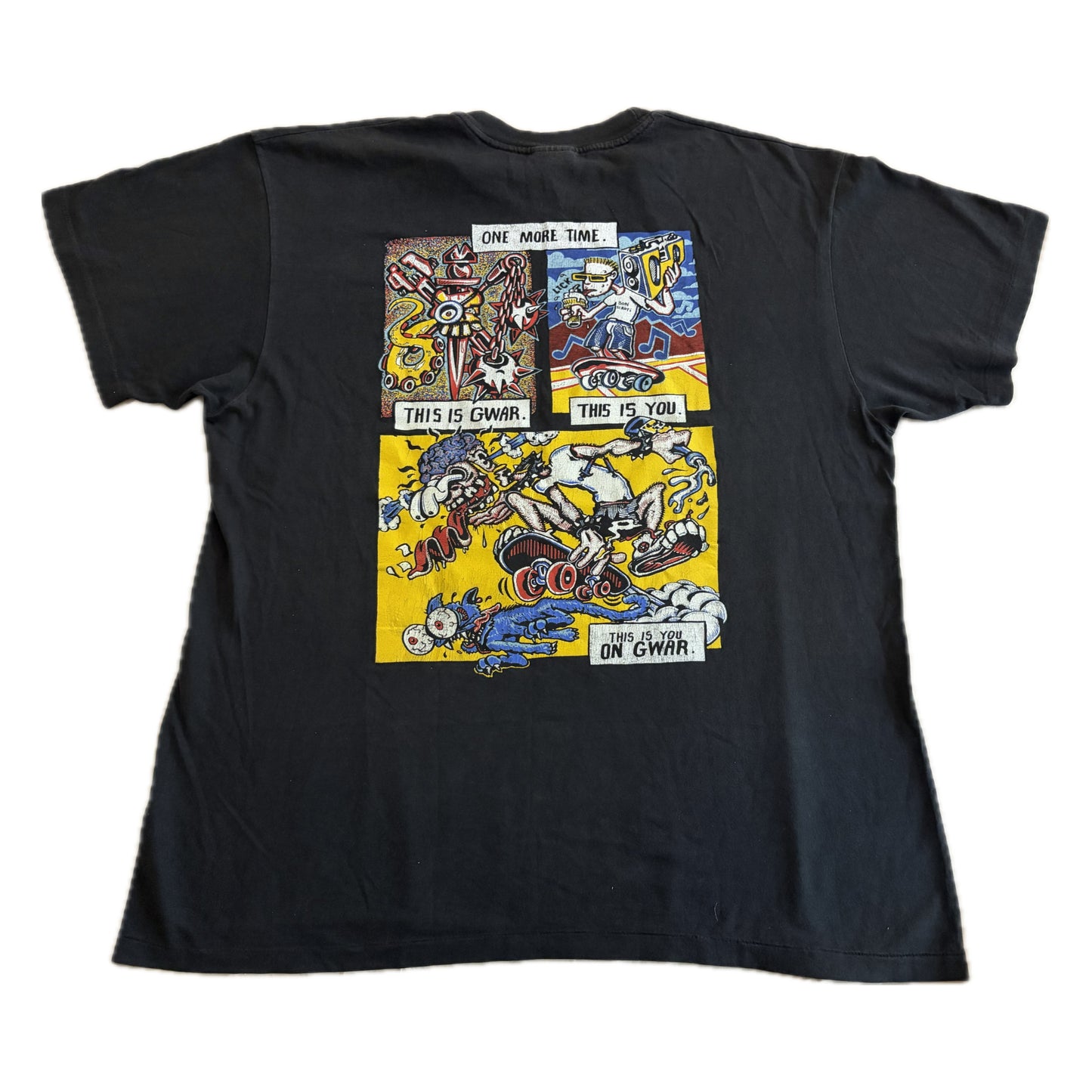 GWAR - This Is You On GWAR - Original vintage 1990 t-shirt