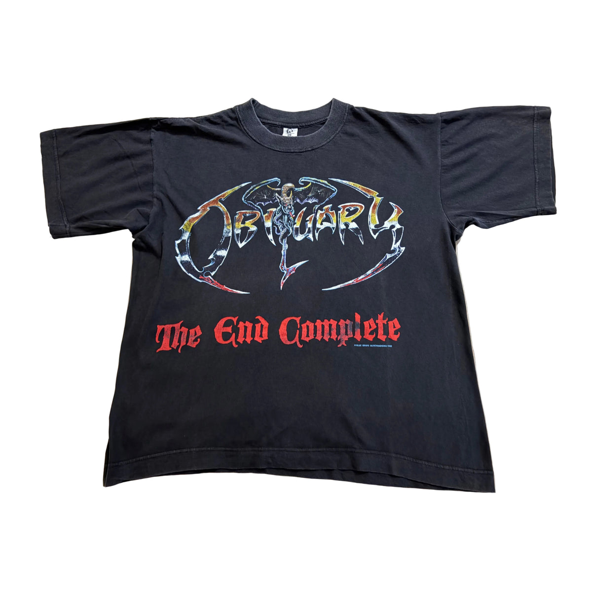 Obituary - The End Complete - European Tour 1992 - Original Vintage t-shirt