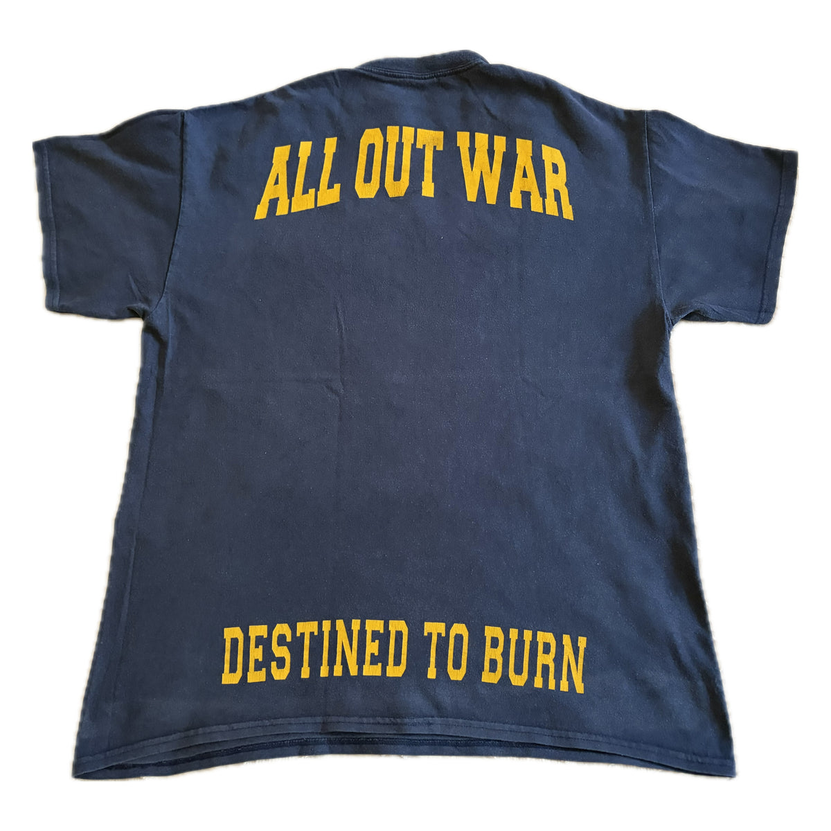 All Out War - Sum Of All Fears / Destined To Burn - Official 00’s shirt