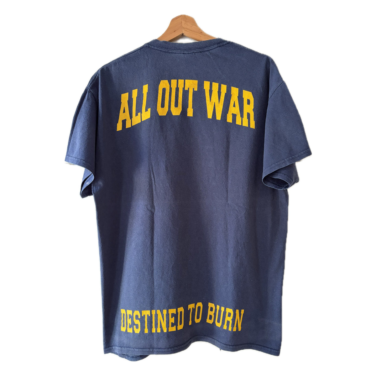 All Out War - Sum Of All Fears / Destined To Burn - Official 00’s shirt