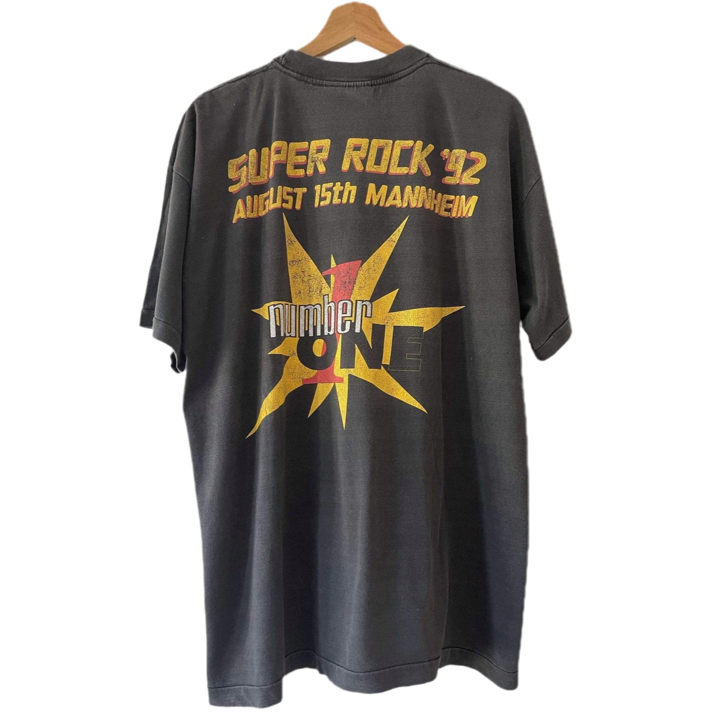 Helloween - Number One / Super Rock 1992 Mannheim - Original Vintage t-shirt