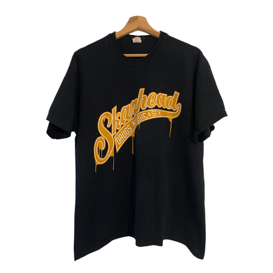 Skarhead - Drugs, Music & Sex / Hardcore Hooligan - Original Vintage 1999 t-shirt