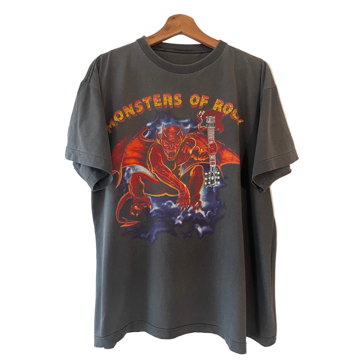 Monsters Of Rock 1991 - AC/DC - Metallica - Mötley Crüe - Original Vintage t-shirt