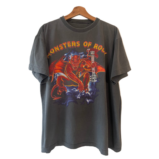 Monsters Of Rock 1991 - AC/DC - Metallica - Mötley Crüe - Original Vintage t-shirt