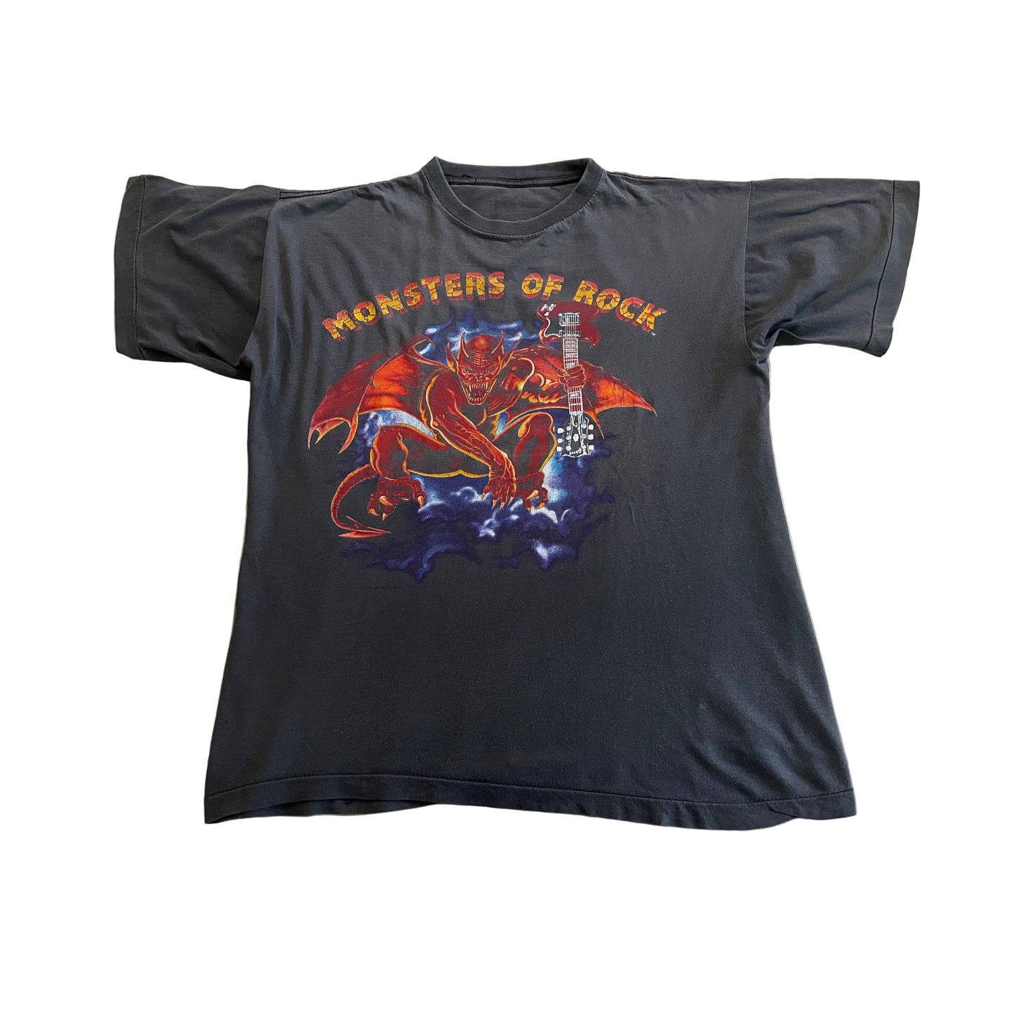 Monsters Of Rock 1991 - AC/DC - Metallica - Mötley Crüe - Original Vintage t-shirt