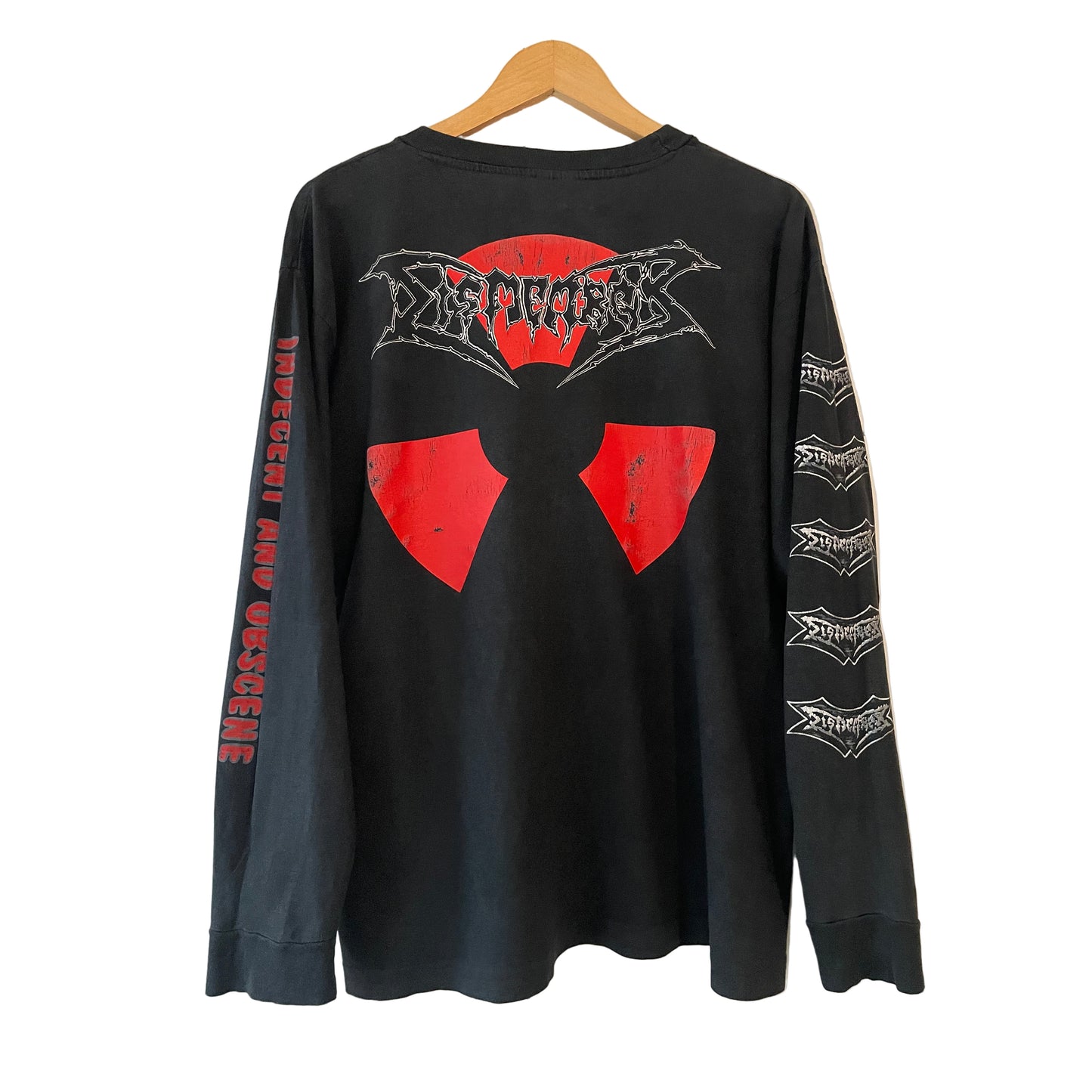 Dismember - Indecent and Obscene - Original Vintage 1993 Longsleeve