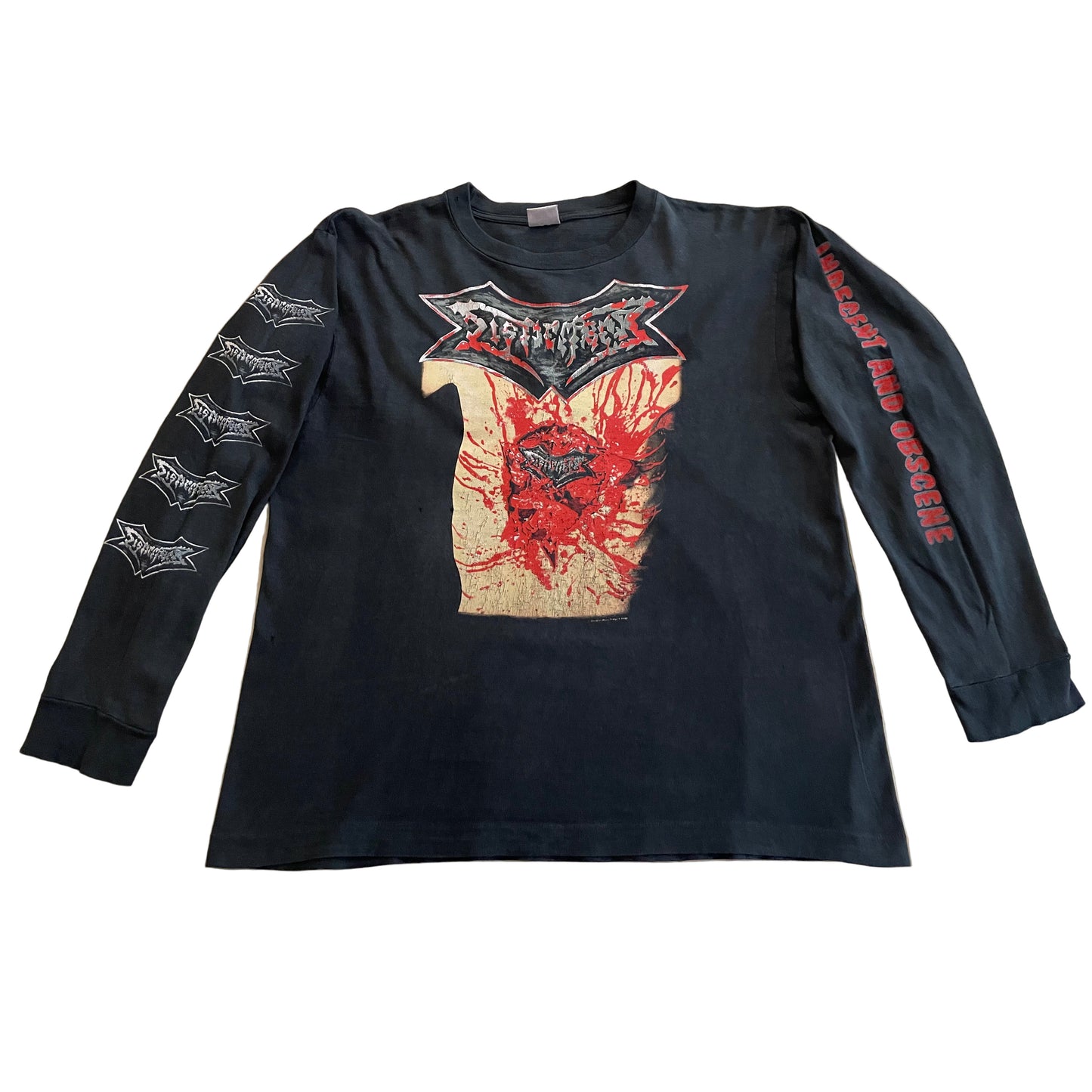 Dismember - Indecent and Obscene - Original Vintage 1993 Longsleeve