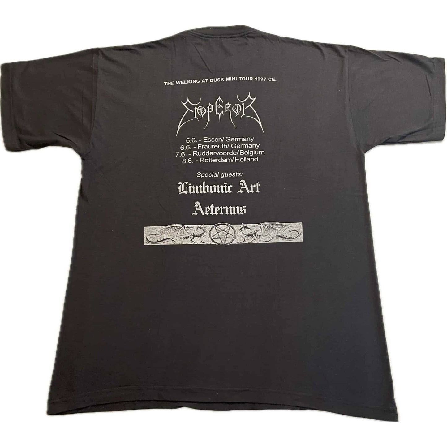 Emperor - European Conquest Summer 1997 - Original Vintage t-shirt