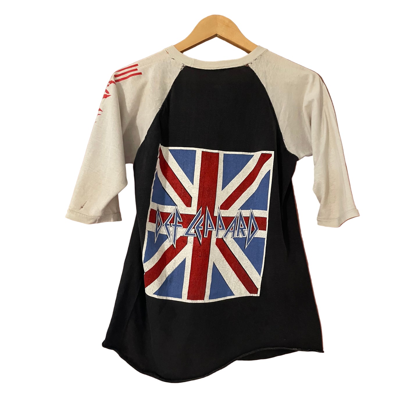 Def Leppard - Pyromania ‘83 Tour - Original Vintage raglan t-shirt