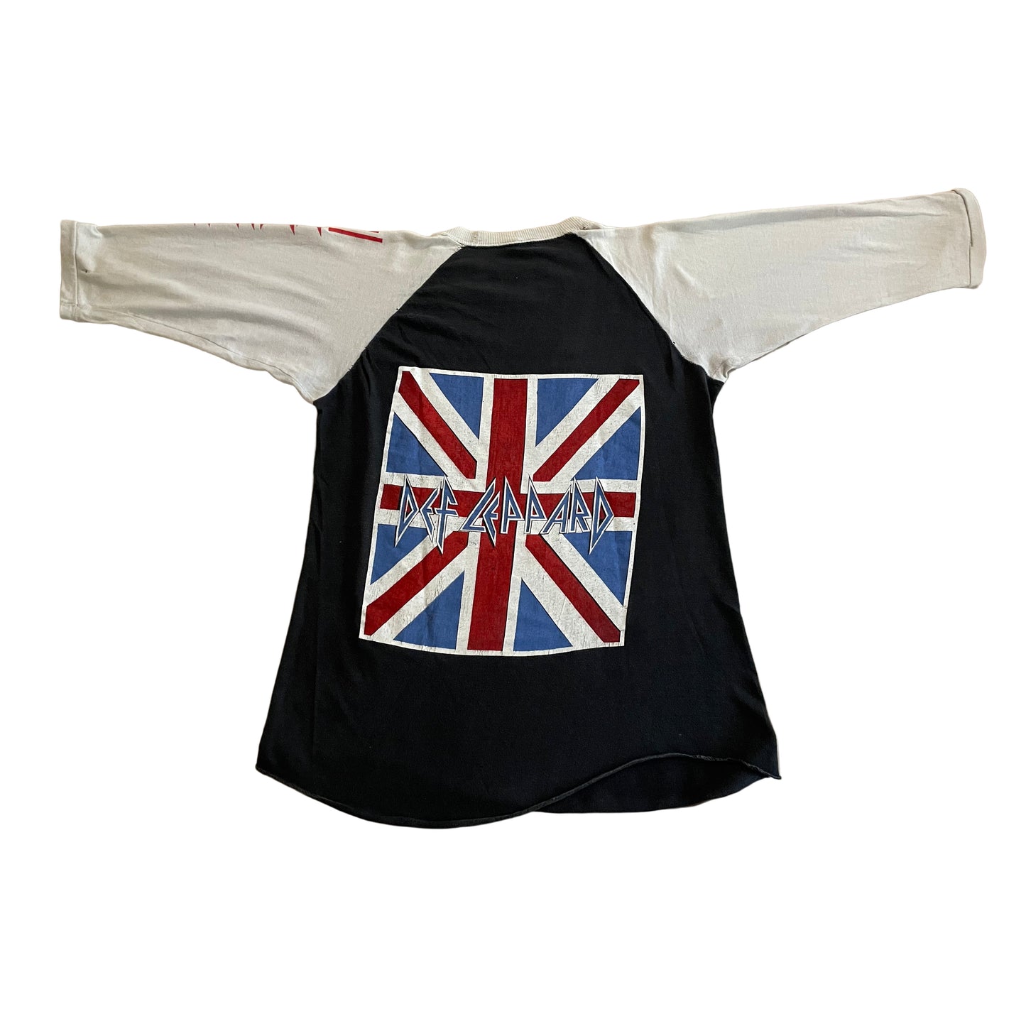 Def Leppard - Pyromania ‘83 Tour - Original Vintage raglan t-shirt