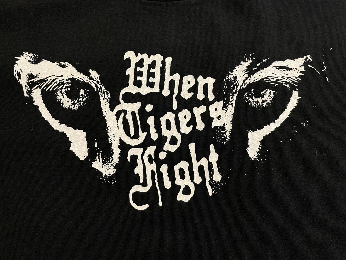 When Tigers Fight - Original ‘00’s t-shirt