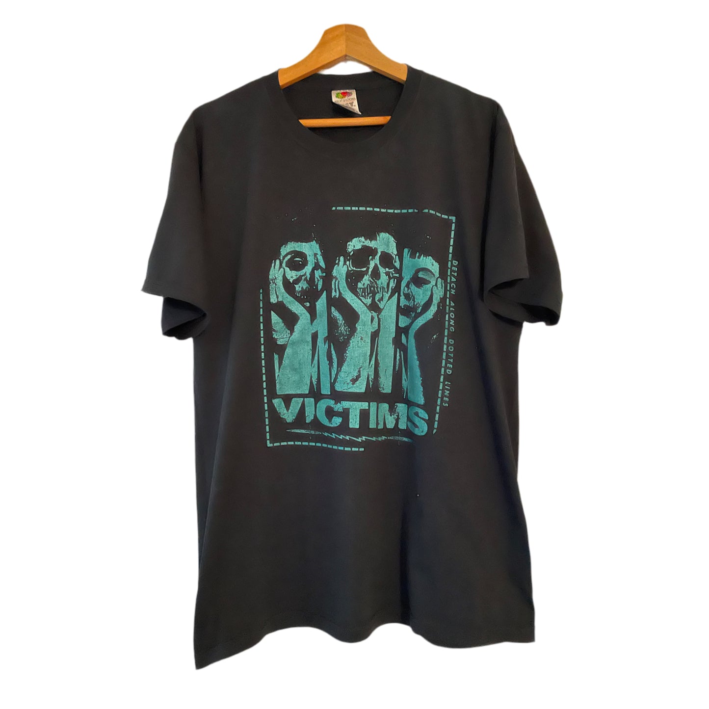 Victims - Detach Along Dotted Lines - Original ‘00’s t-shirt