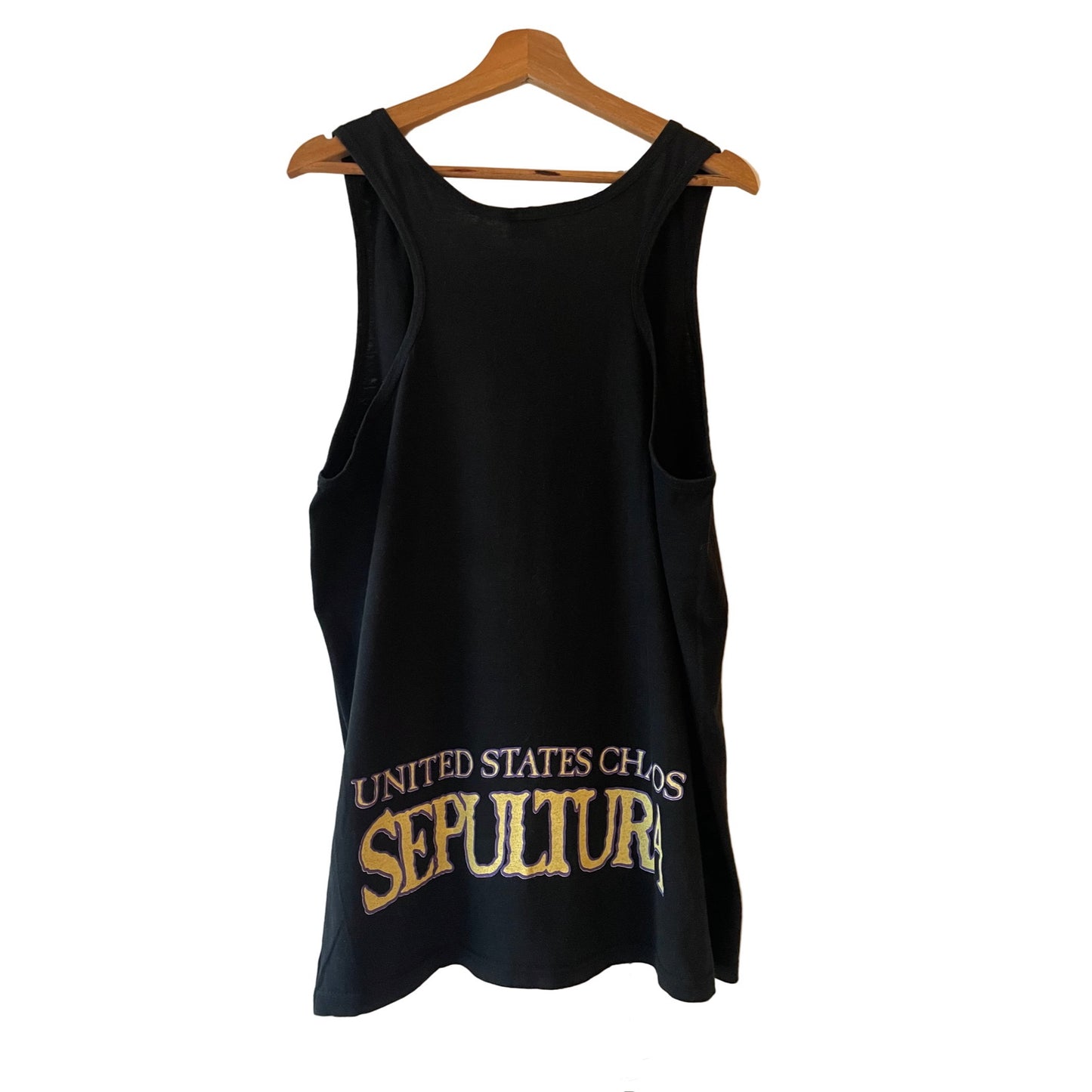 Sepultura - United States Chaos - Original Vintage 1993 Tanktop
